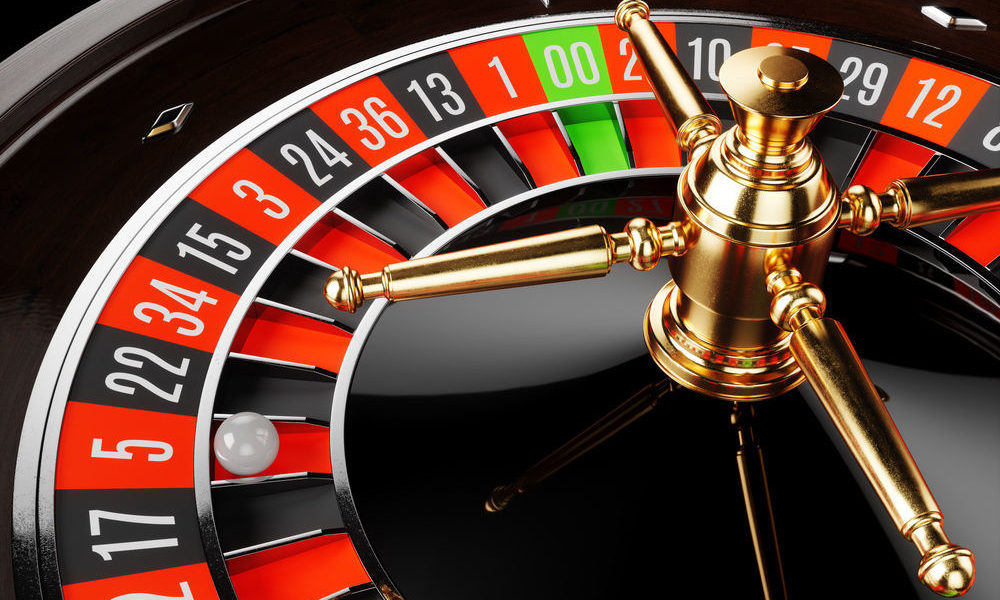 roulette wheel and ball